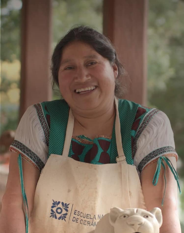 Juana Gómez, la alfarera del jaguar